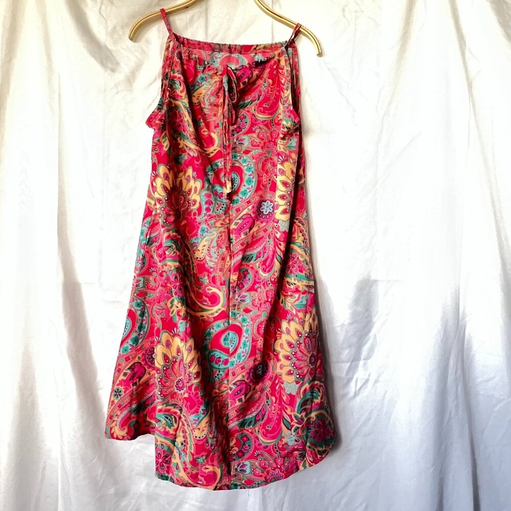 Item 111 Womens Flowy Patterened Sleeveless Dress - Size S - NWOT